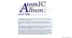 Desktop Screenshot of album.atomic-systems.com